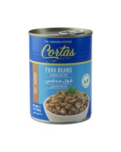 Cortas Canned Fava Beans with Cumin, 400gm Easy Open
