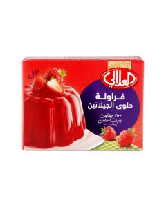 Al Alali Gelatin, Strawberry, 85G