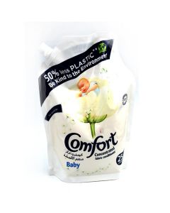 Comfort Concentrated Fabric Conditioner Baby, 1L Pouch