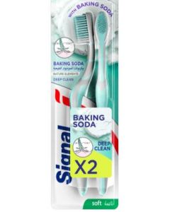 Signal Nature Elements Complete 8 Toothbrush For Natural Deep Clean & Freshness, Infused with Baking Soda MP 2